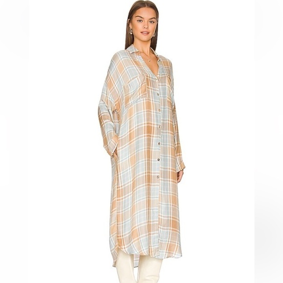 SHOW ME YOUR MUMU LEO BUTTON DOWN TUNIC - Picture 5 of 16